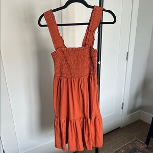 Abercrombie Smocked Sleeveless Dress